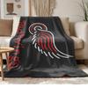 Detroit Red Wings Soft and comfortable flannel Suitable for sofas living rooms outdoor camping travel and also makes a great anniversary gif