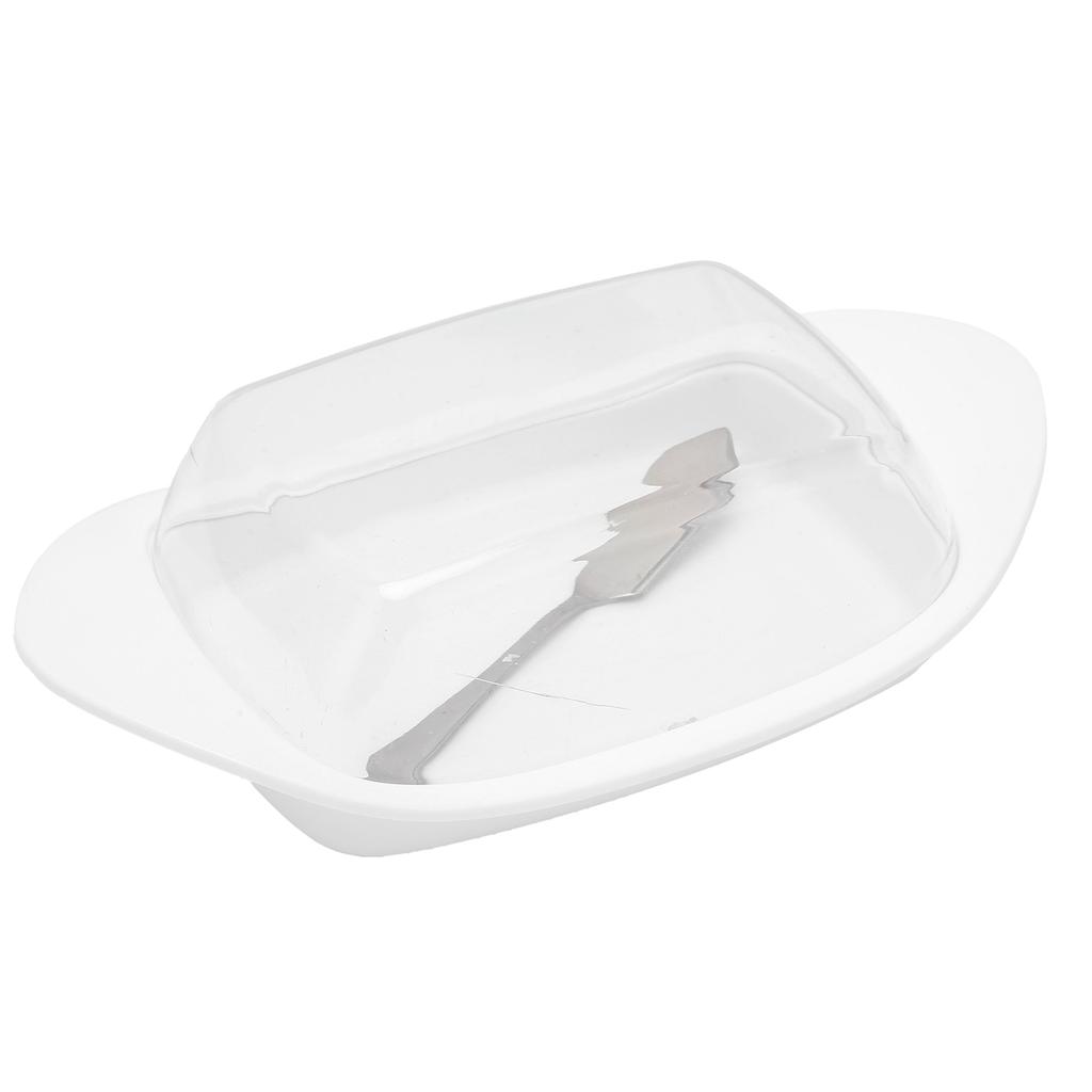 BoatShaped   Dish with Lid Food Grade PP   Cutting Box for Chess Home Kitchen(Red )