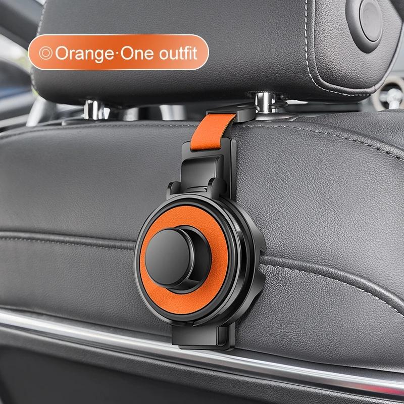 Car Seat Headrest Hook Car Multifunctional Water Cup Holder Auto Back Seat Organizer Hanger Handbag Car Interior Accessories