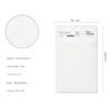 A6 A7 A8 Line Grid Blank Waterproof Transparent Memo Sticky Note Paper Daily To Do It Check List Paperlaria School Stationery
