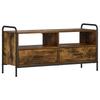 TV Stand 67.5 X 33 X 50 Cm Smoked Oak Engineered Wood