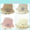 Summer Sun Hat For Women With Wide Brim And Breathable Knit Fabric For Outdoor Sun Protection