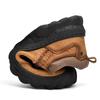 Men's Cowhide Boots Outdoor Non-slip Sports Ankle Boots Thickened Mountaineering Low-top Shoes Short Boots