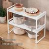 Adjustable Carbon Steel Kitchen Storage Rack