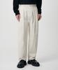 Musinsa Standard Three-Puck Semi-Balloon Chino Pants [Cream]