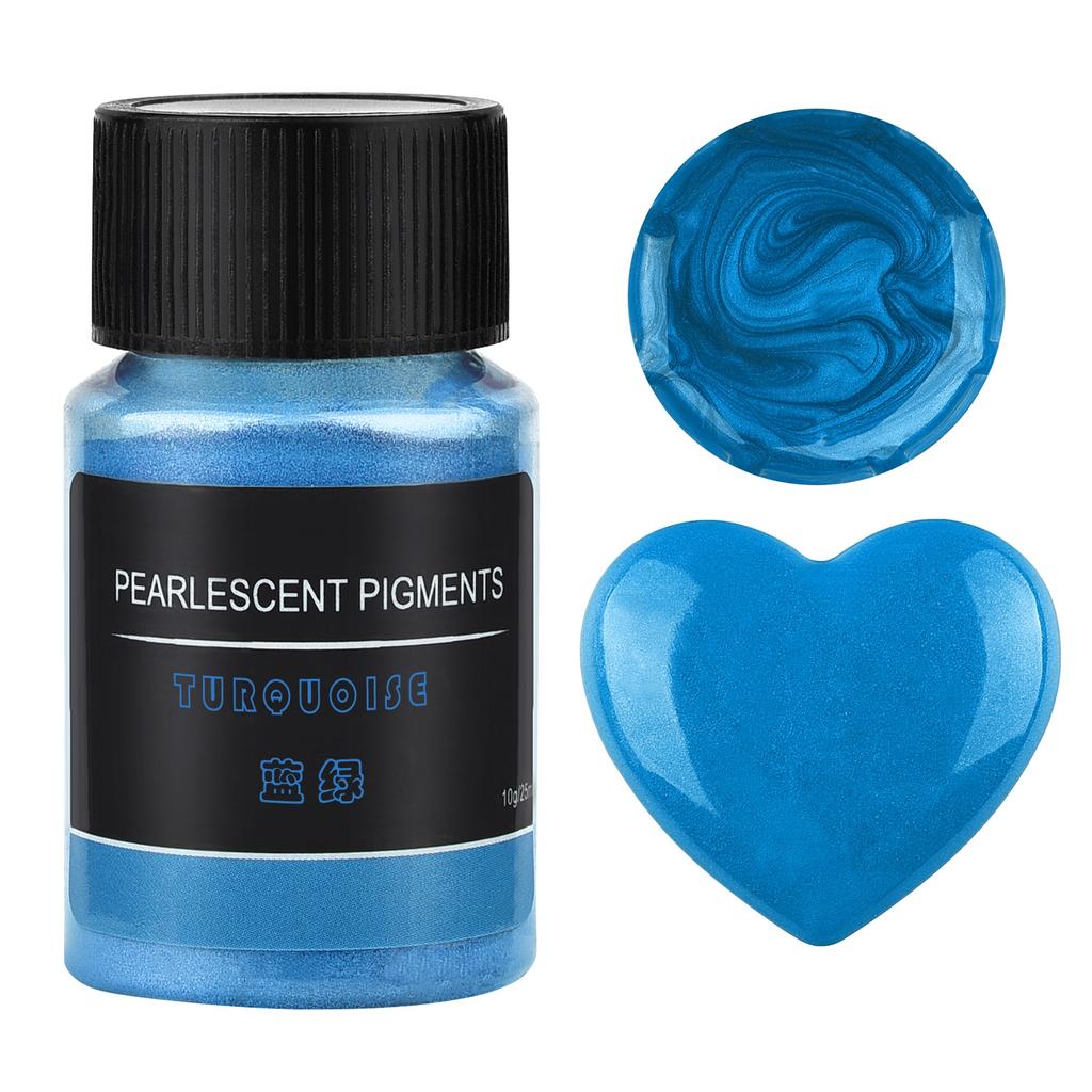 24 Farben Perlmuttpulver Kerzenfarbe Seifenpigment Für Kerzenherstellung Epoxidharz Pigment DIY Farbstoff Pigment Perlenpulver