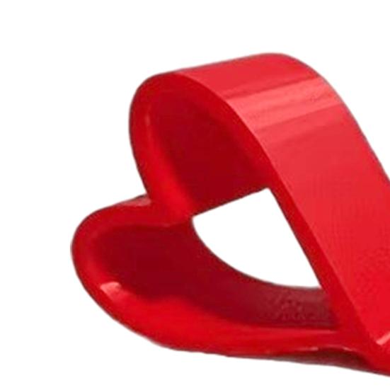 Heart-Shaped Phone Stand, 3D Printed Universal Mobile Holder, Desktop Organizer for Home, Office Decor, Valentine's Gift for Lovers