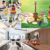4/6/10 Tiers Round Macaron Tower Stand Desserts Display Rack Cupcake Tree Stands Tray For Wedding Birthday Cake Decorating Tools