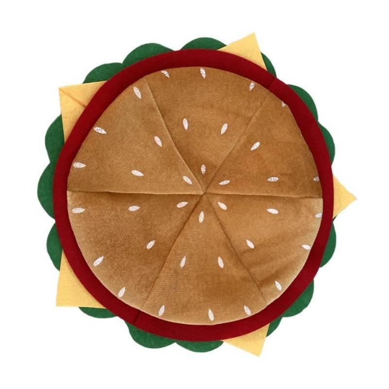 Fun And Whimsical Hamburger Hat Perfect For Parties Festivals And Photo Sessions