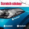2PCS PVC Car Body Emblem Stickers Window Door Decor Decals For Suzuki Grand Vitara Swift Jimny Baleno SX4 Alto Auto Accessories