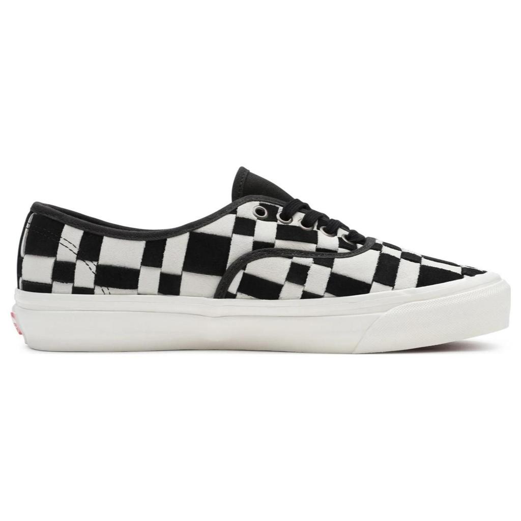 Vans Authentic 44 DX Woven Check - Black White Unisex Sneakers VN0A4BVYBA2