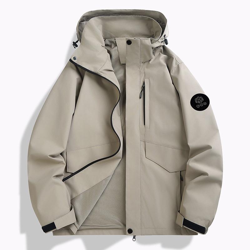 Spring and Autumn Jacket Outdoor Thin Female Minority Windproof Waterproof Loose Travel Workwear Mountaineering Clothes