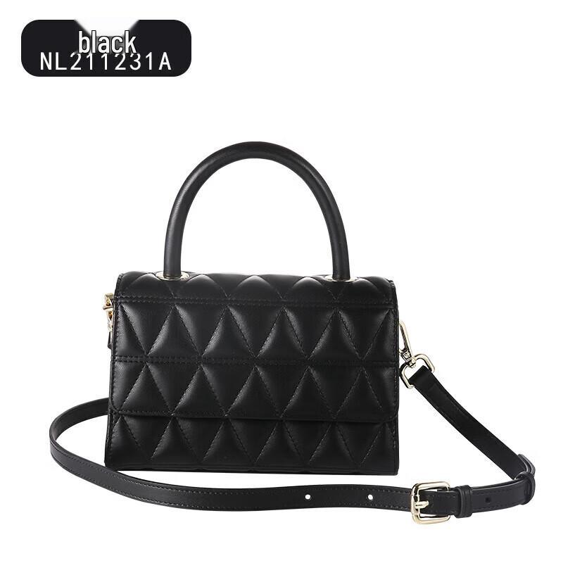 Sheraton Women's Small Plaid Leather Crossbody Handbag