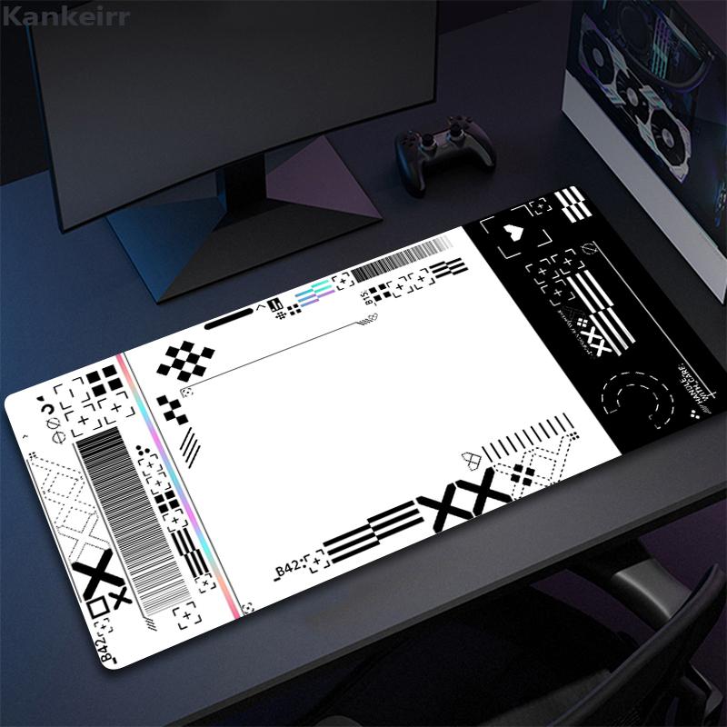 CSGO Anime Kawaii Pink Large Mouse Pad Gamer Mousepad Office Accessories for Deskmat Game Keyboard Pads Xcm Locking Edge Mat