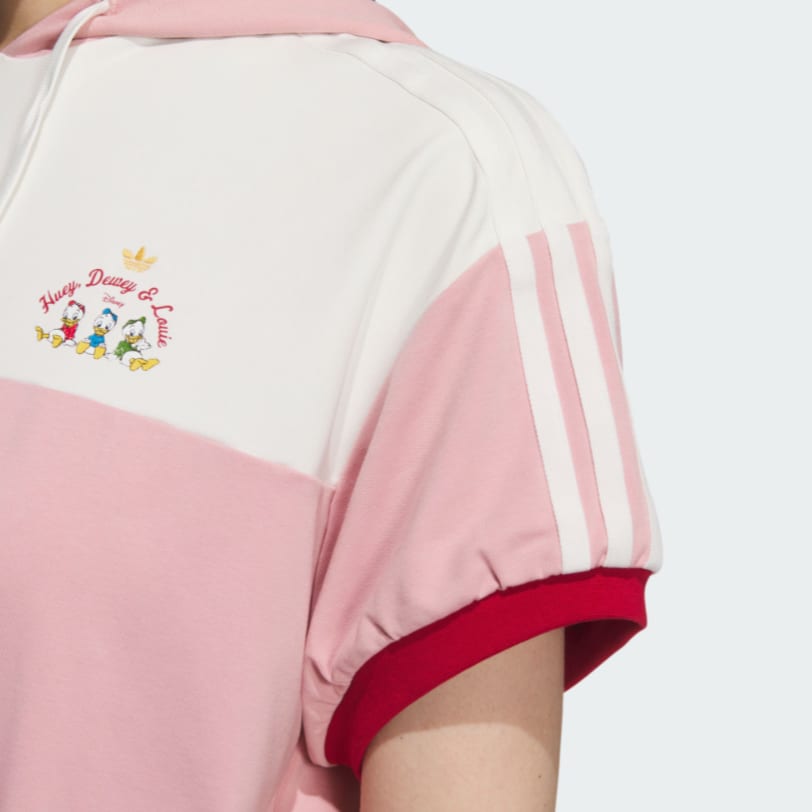 Adidas x Disney Collaboration DISNEY HDL DRESS Short Sleeved Dress Women's Miracle Purple Pink JP1437
