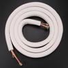 Tubo Coassiale per Condizionatore d'Aria da 3 Metri 1/4In 3/8In Set Tubo in Alluminio Isolato Parti del Condizionatore Tubo Refrigerante