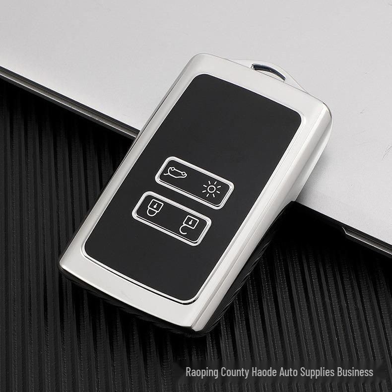 Dongfeng Renault TPU Soft Key Cover for Kolega, Koleos, Espace, and Captur