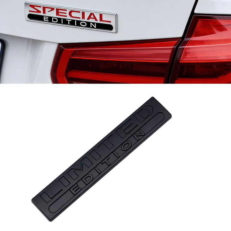 3D Metal SPECIAL EDITION Car Decoration Sticker For Car Modification LIMITED EDITION Accessories