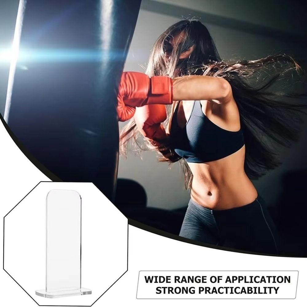 Showing Shelf Boxing Glove Display Stand Vertical Autographed Glove Racks  Home Office