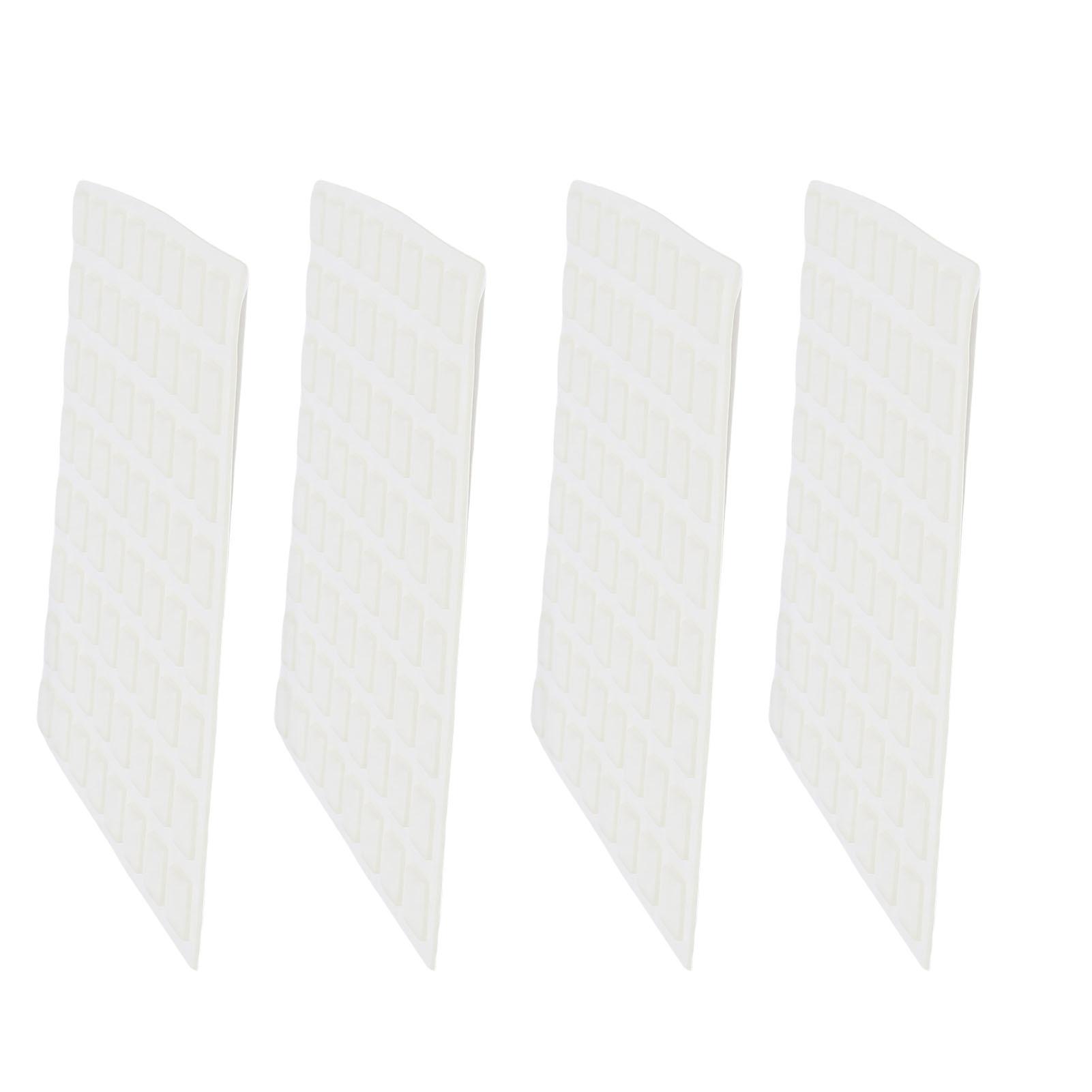 

256pcs Quadrilateral Shape Tactile Sticker Set Silicone Braille Stickers Dots for Visually Impaired 10mm Diameter