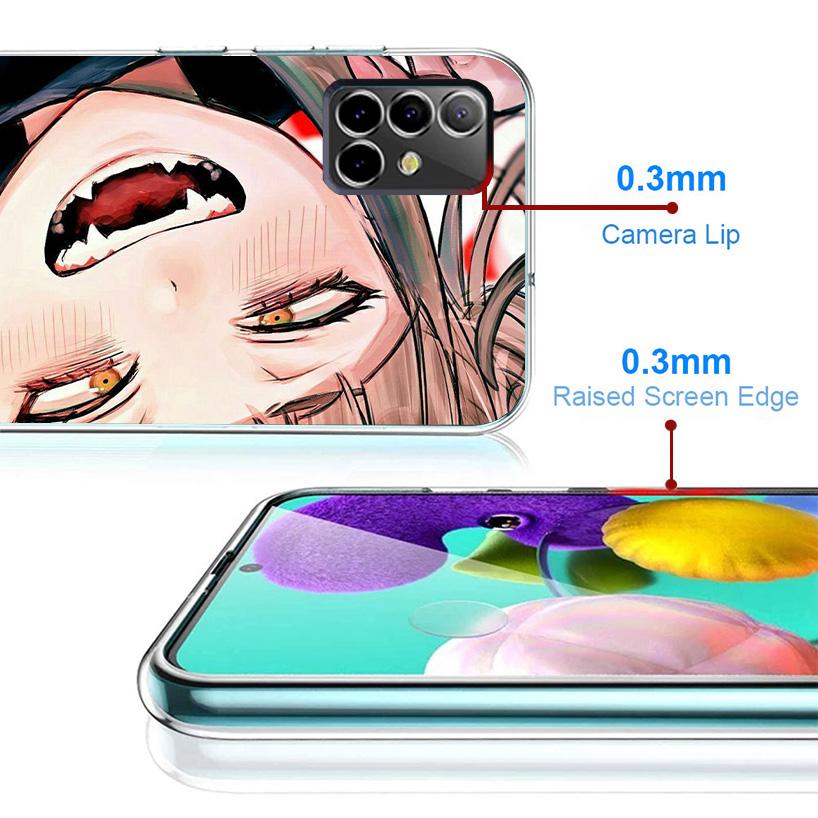 Himiko Toga Waifu Anime Phnoe Case for Samsung Galaxy A17 A37 A57 A16 A26 A36 A56 A15 A14 A13 A55 A54 A53 A35 A34 A33 A25 A24 A2