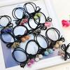 10 Pieces 16mm Colorful Transparent Glass Charms Pendant Finding for Accessories Earring Necklace
