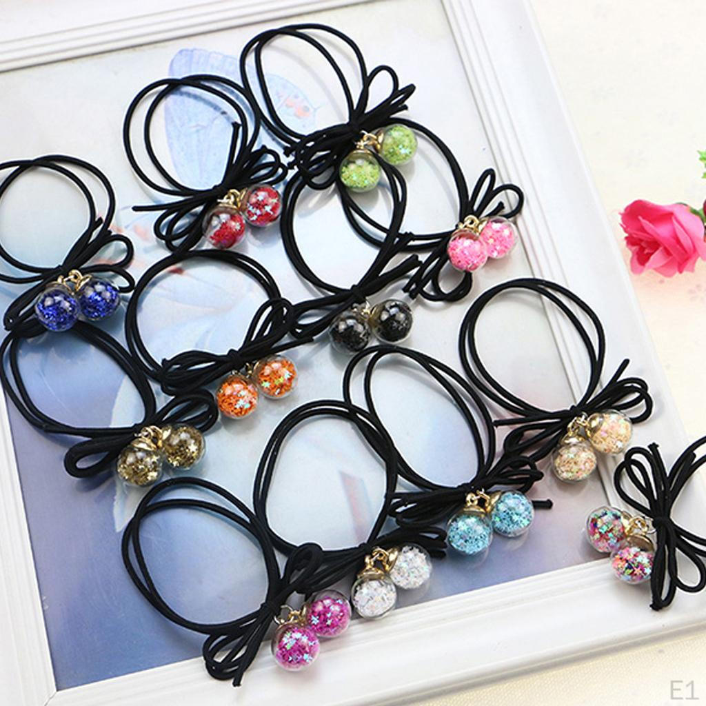 10 Pieces 16mm Colorful Transparent Glass Charms Pendant Finding for Accessories Earring Necklace