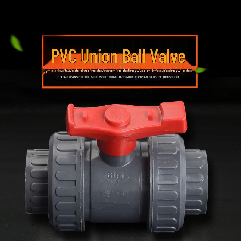 Shennan Q61F-16S UPVC Anti-Backflow Kitchen Drain Ball Valve