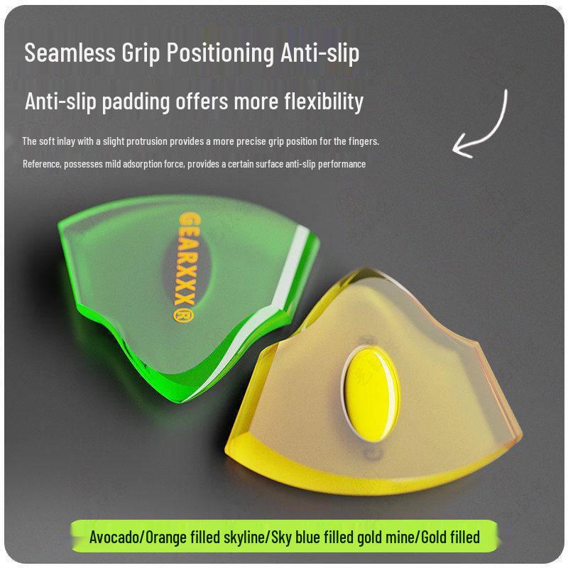 GEARXXX NGAP Non-Slip Folk & Electric Guitar Pick for Speed Picking & Special Strumming