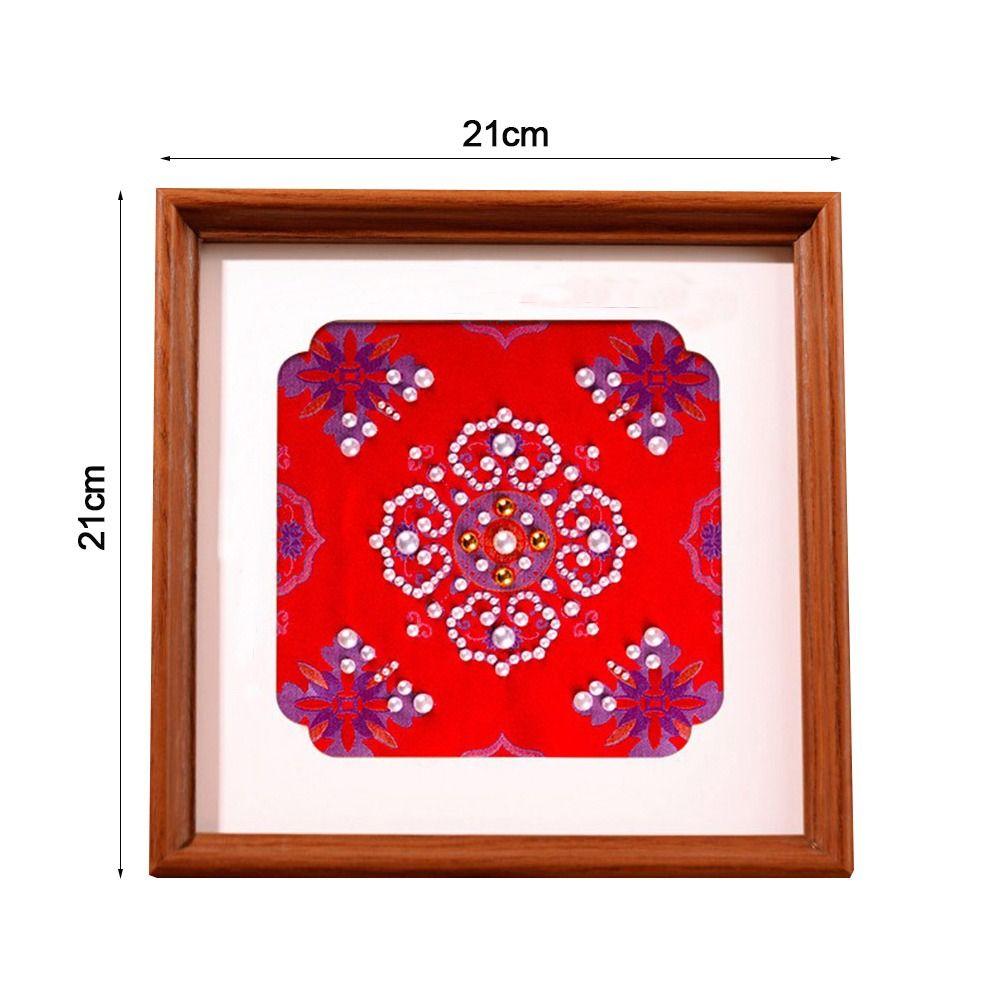 Song Jin Fabric Pearl Paintings Material Kit Engraved Pattern Simulated Pearl DIY Pearl Paintings Kit Handmade
