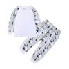 1-13 Years Kids Pajama Set Long Sleeve Sweatshirt and Pants Loungewear