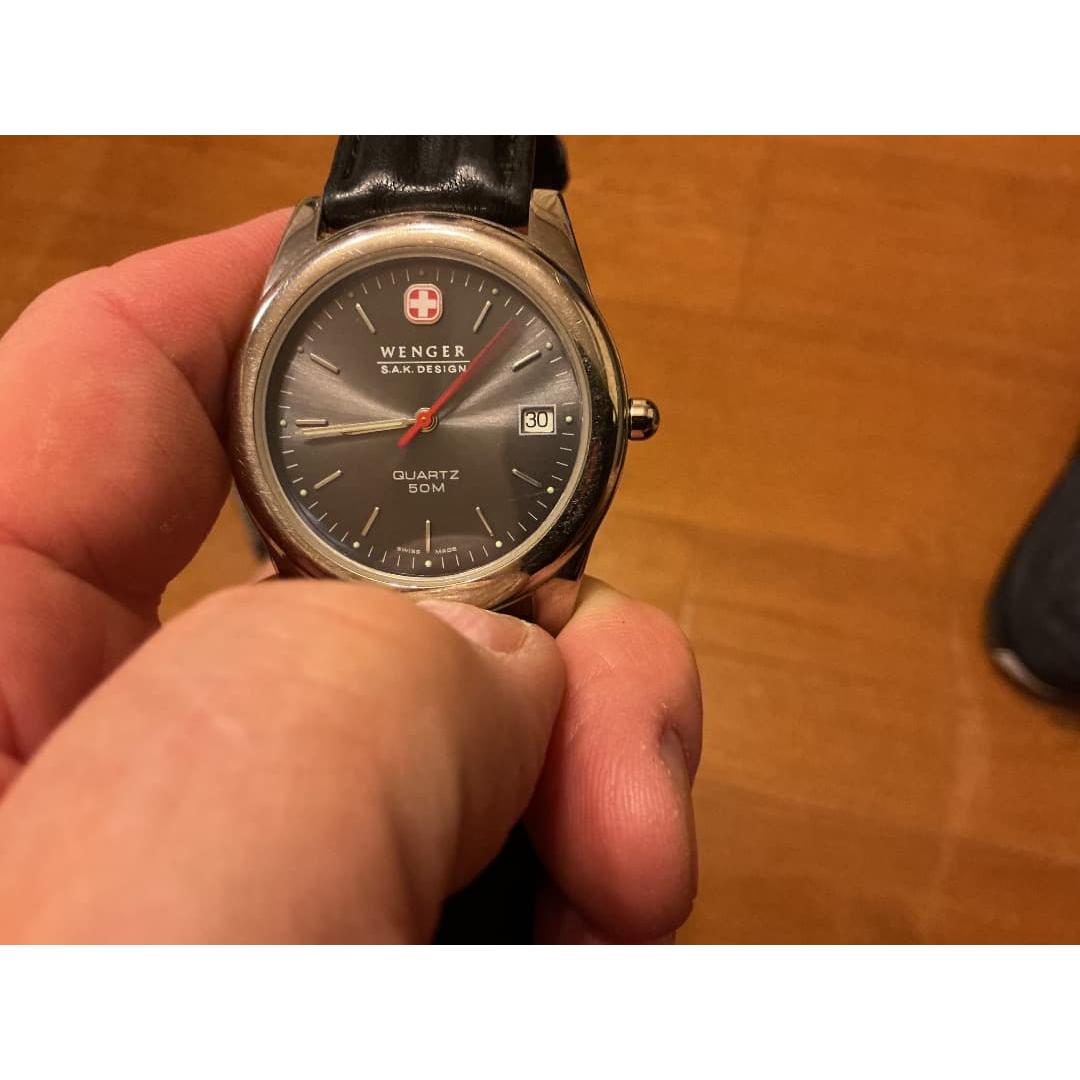 Used WENGER S.A.K. DESIGN quartz watch
