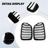Glossy Black Front Bumper Dual Slat Front Kidney Grill Grille For-BMW X1 Series E84 Sdrive Xdrive 2009-2015