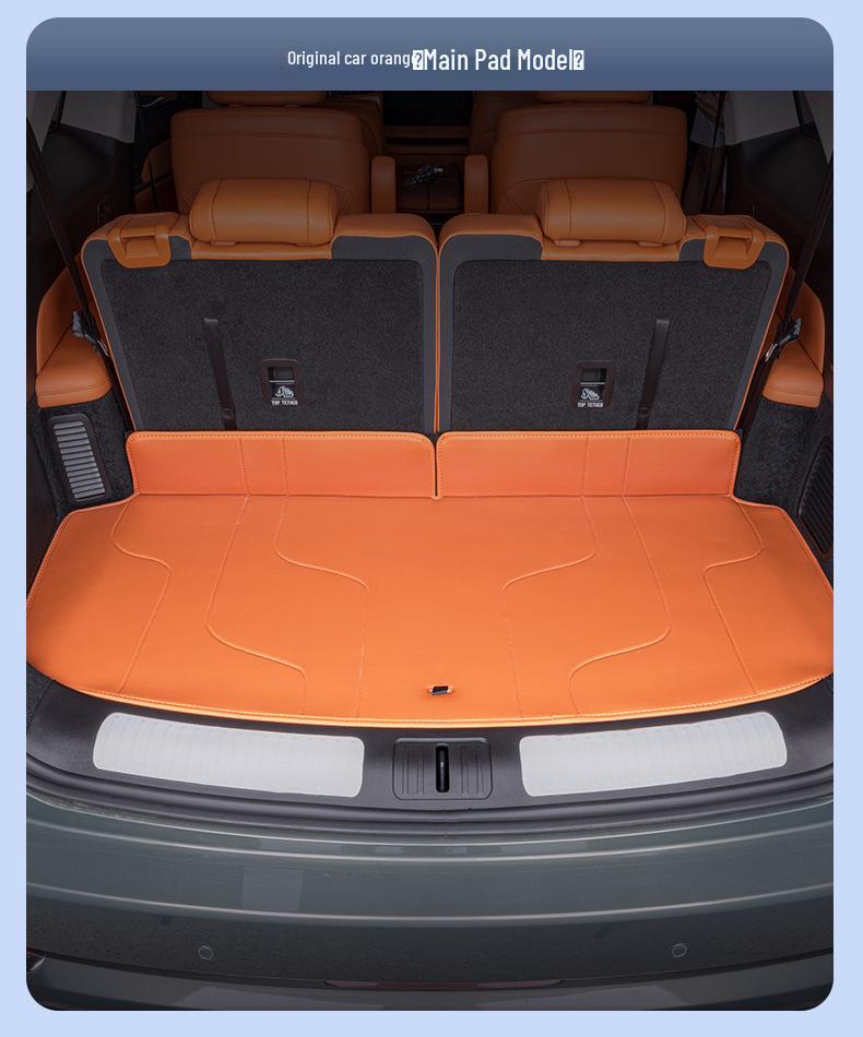Wey Lanshan Custom Trunk Mat: Fits 25 Models, Full Coverage for Car Interiors