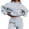 Plus Size Women's Hoodie & Leggings Set