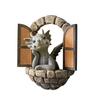 Figurine Dinozauri Material Rășină Stil Vivid Drăguț Compact Atractiv Statuetă Artă Decorativă Dinozaur pentru Decorațiuni W110