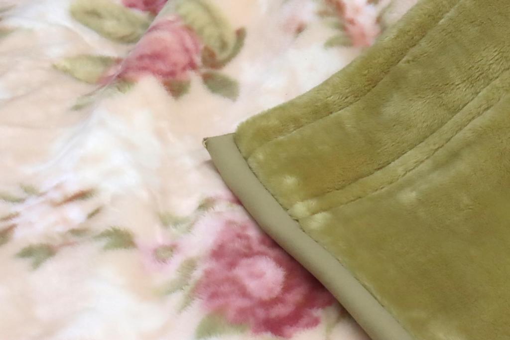 Romance Kosugi Meyer Double Blanket, Single (140 x 200 cm), Anti-Static, High-Loft Polyester, Made in Izumiotsu, Japan, Pink