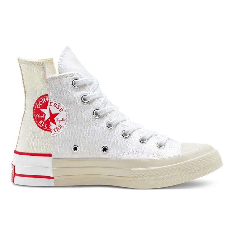 Converse Chuck Taylor All Star Chuck Taylor All Star Spliced High-Top Canvas Shoes Unisex Beige