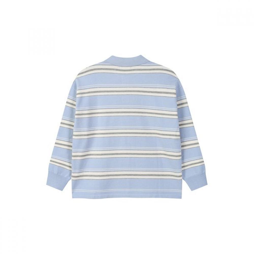 Lap Multi Stripe Collar Knit As1kh268