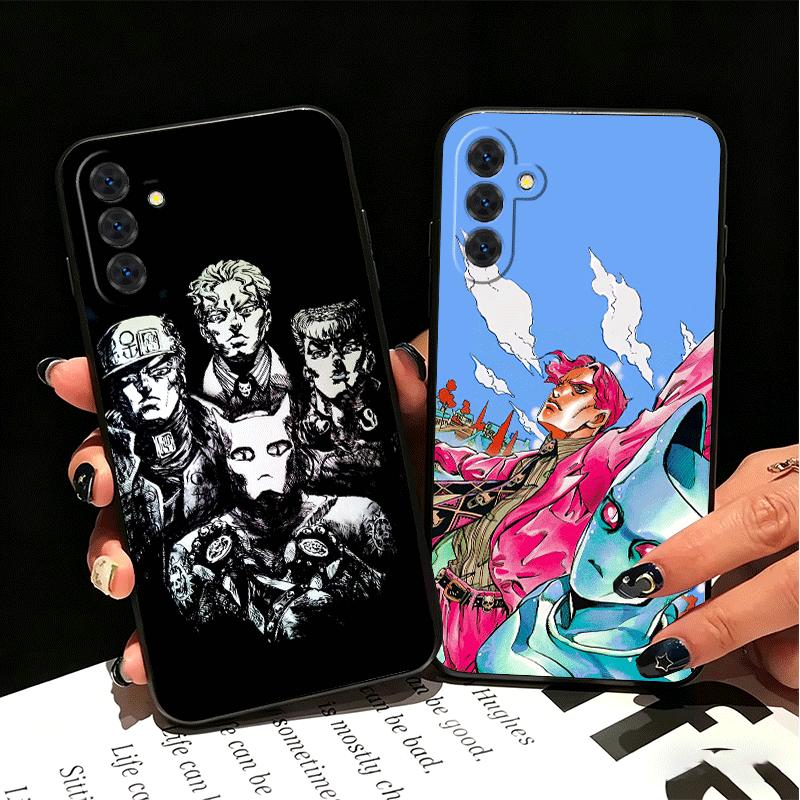 JoJo Adventure Killer Queen Soft Phone Case for Samsung A17 A37 A57 A16 A26 A36 A56 A15 A25 A35 A55 A14 A24 A34 A54 A13 A23 A33