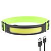 Intelligent Waving Sensor Camping Headlamp COB/LED Headlight Rechargeable Reflective Headband for Running Hiking Emergency