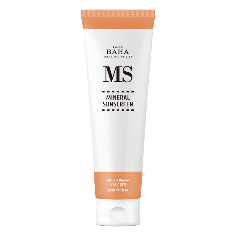 

Cos De BAHA (Миссисипи) Увлажняющий минеральный солнцезащитный крем SPF50+PA++++ 45 мл (3 варианта) 1PCS