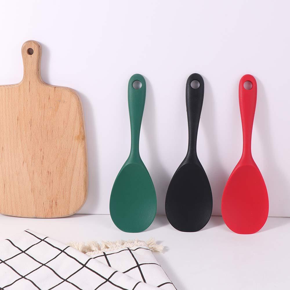 Food Grade Cooking Spoon Holes Kitchen Ladle Kitchen Tools Rice Spoon Kitchen