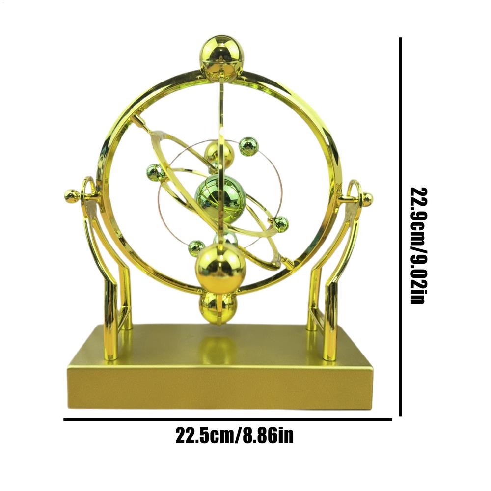 

Rotating Celestial Orbit Model Perpetual Motion Machine Desk Toy Educational Science Gadget Home Office Decor Astronomy Gifts