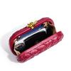 Women'S Bag Woven Handbag Versatile Fashion Banquet Clutch Bag Shoulder Dinner Bag Shoulder Chain Bag Women