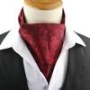 Pánská kravata Žakárová Květinová Paisley Pánská kravata Svatba Formální Ascot Šátek Samozavazovací Britský Gentleman Polyester Měkká kravata Luxusní
