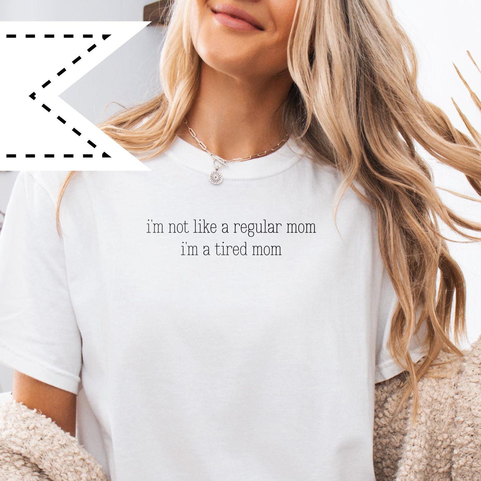 I m not like a regular mom i m a tired mom Graphic Tee, Mother s Day Gift, Sarcastic Mom Tee S