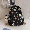 Schoolbag high value schoolbag female college student cute cartoon large capacity backpack lightweight high school junior high school travel backpack