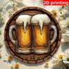 Beer Theme Vintage Metal Tin Sign 2D Wall Art Home Decor
