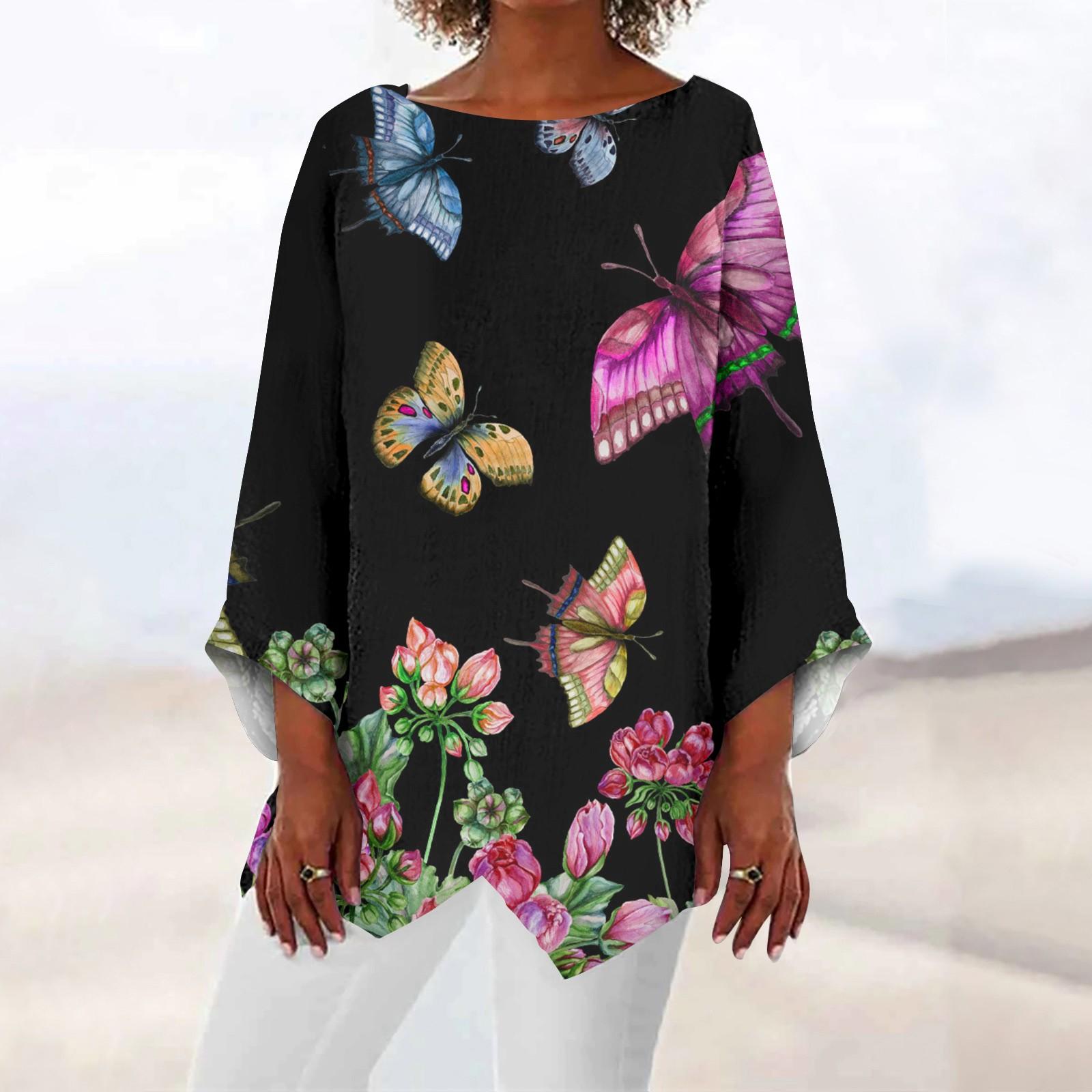 

Женские топы с геометрическим принтом и длинными рукавами, дышащая рубашка с V-образным вырезом L